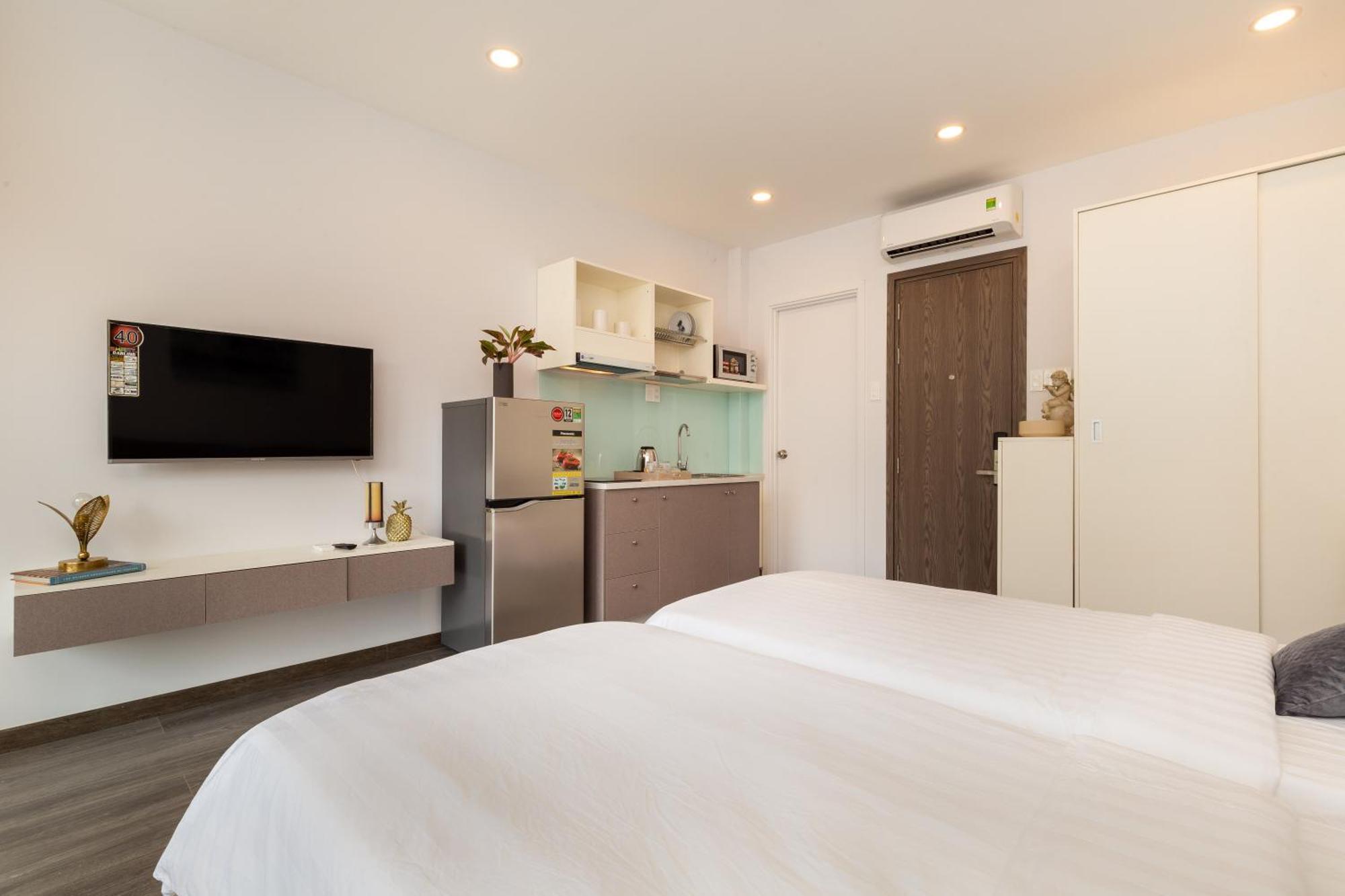 F-Hotel & Apartment Cidade de Ho Chi Minh Quarto foto